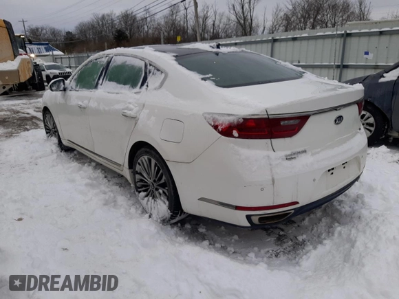 2017 Kia Cadenza Premium with VIN KNALC4J1XH5093477, listed as a Copart auction lot 41526625 with 164,898 mi miles and Non Repairable. Bid and sale history available at carsss.com. Image 2.