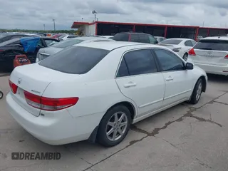 2003 Honda Accord EX z VIN 1HGCM66573A036808, wystawiony jako IAAI lot #41807289 z przebiegiem 186 815 mil mil oraz . Historia ofert i sprzedaży dostępna na DreamBid. Obrazek 4.