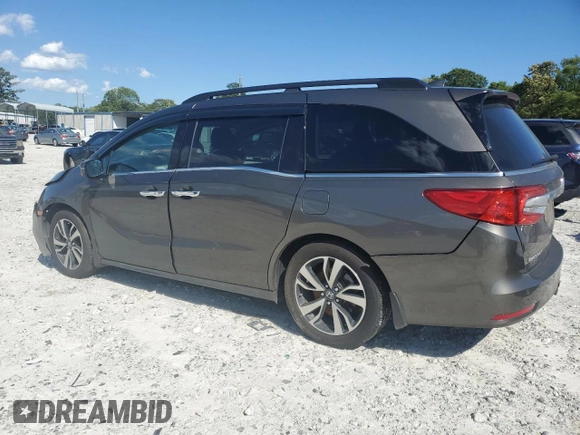 2019 Honda Odyssey Elite z VIN 5FNRL6H97KB078414, wystawiony jako Copart lot #57327895 z przebiegiem 119 259 mil mil oraz Szkoda całkowita • Salvage title. Historia ofert i sprzedaży dostępna na DreamBid. Obrazek 2.