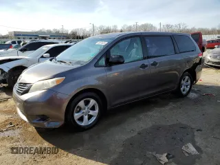 2012 Toyota Sienna с VIN 5TDZK3DC9CS205163, выставлен на аукционе Copart как лот 88674625 с пробегом 159 635 миль миль и Списание • Salvage title. История ставок и продаж доступна на DreamBid. Изображение 1.