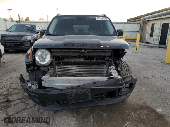 2017 Jeep Renegade Altitude with VIN ZACCJBBB9HPF97739, listed as a Copart auction lot 42028335 with 110,288 mi miles and Salvage Title. Bid and sale history available at carsss.com. Image 5.