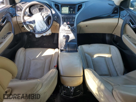 2015 Hyundai Azera Limited with VIN KMHFH4JG7FA480123, listed as a Copart auction lot 56900285 with 136,325 mi miles and Salvage title. Bid and sale history available at DreamBid. Image 8.