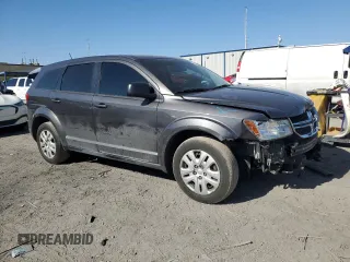 2014 Dodge Journey SE with VIN 3C4PDCAB7ET259048, listed as a Copart auction lot 52759915 with 181,873 mi miles and Salvage Title. Bid and sale history available at carsss.com. Image 4.