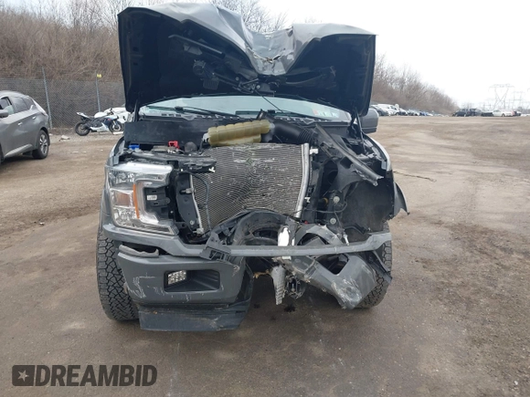2020 Ford F-150 XL with VIN 1FTEW1E41LFC28063, listed as a IAAI auction lot 41678477 with 1 mi miles. Bid and sale history available at carsss.com. Image 12.
