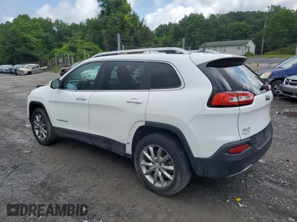 2018 Jeep Cherokee Limited with VIN 1C4PJMDB9JD520660, listed as a Copart auction lot 60024765 with 87,894 mi miles and Salvage title. Bid and sale history available at DreamBid. Image 2.