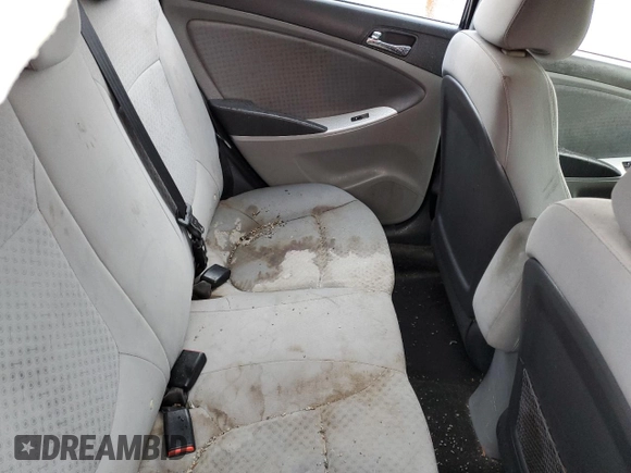 2013 Hyundai Accent SE with VIN KMHCU5AE1DU130498, listed as a Copart auction lot 48316105 with 0 mi miles and Salvage Title. Bid and sale history available at carsss.com. Image 11.
