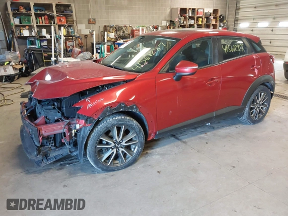 2017 Mazda CX-3 Touring with VIN JM1DKFC73H0175023, listed as a IAAI auction lot 41561287 with 110,669 mi miles. Bid and sale history available at carsss.com. Image 21.