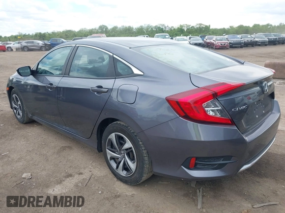2020 Honda Civic LX z VIN 2HGFC2F62LH547412, wystawiony jako IAAI lot #42254847 z przebiegiem 62 519 mil mil oraz . Historia ofert i sprzedaży dostępna na DreamBid. Obrazek 3.