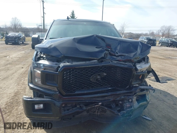 2020 Ford F-150 XL with VIN 1FTEW1E47LFC21232, listed as a IAAI auction lot 41824403 with 92,318 mi miles. Bid and sale history available at carsss.com. Image 12.