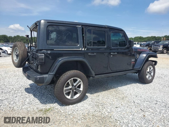 2020 Jeep Wrangler Unlimited Recon с VIN 1C4HJXFNXLW263190, выставлен на аукционе Copart как лот 58929595 с пробегом 46 339 миль миль и Списание • Salvage title. История ставок и продаж доступна на DreamBid. Изображение 3.