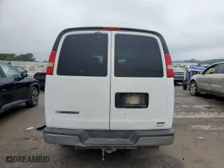 2008 Chevrolet Express Passenger with VIN 1GAHG35K581187695, listed as a Copart auction lot 66586304 with 0 mi miles and Salvage Title. Bid and sale history available at carsss.com. Image 6.