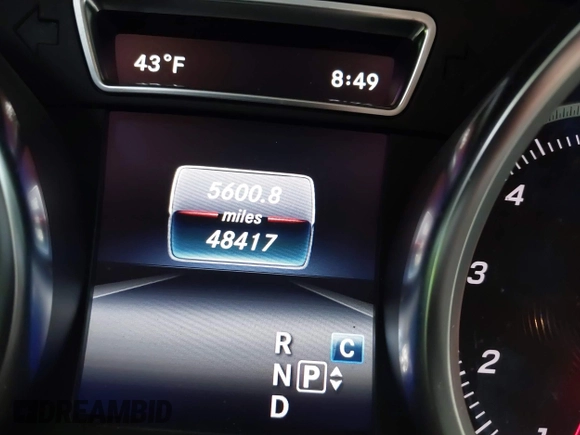 2018 Mercedes-Benz GLE 350 with VIN 4JGDA5HB9JB051872, listed as a IAAI auction lot 41972147 with 48,417 mi miles and . Bid and sale history available at DreamBid. Image 15.