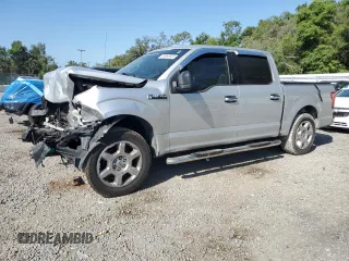 2017 Ford F-150 XL with VIN 1FTEW1C89HKC92808, listed as a Copart auction lot 54860655 with 136,421 mi miles and Salvage title. Bid and sale history available at DreamBid. Image 1.