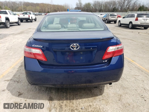 2009 Toyota Camry with VIN 4T1BE46KX9U378127, listed as a Copart auction lot 51377345 with 248,457 mi miles and Salvage Title. Bid and sale history available at DreamBid. Image 6.