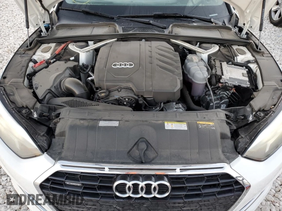 2022 Audi A5 Sportback Premium with VIN WAUABCF54NA014307, listed as a Copart auction lot 71891573 with 25,486 mi miles. Bid and sale history available at carsss.com. Image 11.