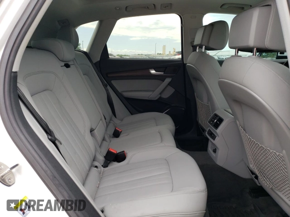 2021 Audi Q5 with VIN WA1AABFYXM2050645, listed as a Copart auction lot 53162383 with 23,012 mi miles and . Bid and sale history available at DreamBid. Image 11.