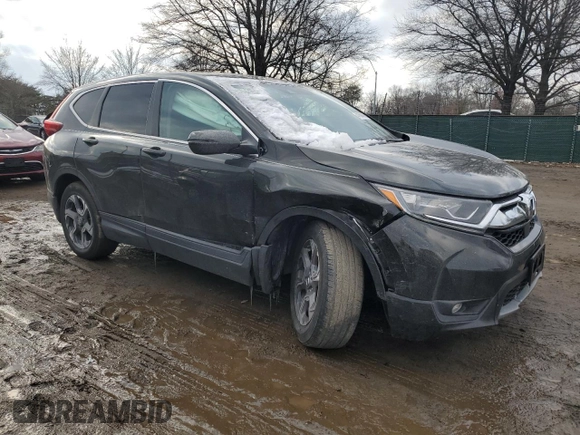 2019 Honda CR-V EX-L with VIN 7FARW2H80KE020088, listed as a Copart auction lot 42612335 with 38,384 mi miles and Salvage Title. Bid and sale history available at carsss.com. Image 4.