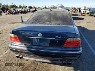 2001 BMW 7 Series 740iA with VIN WBAGG83441DN88645, listed as a Copart auction lot 81618074 with 0 mi miles and Clean Title. Bid and sale history available at carsss.com. Image 6.