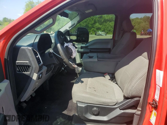 2016 Ford F-150 XLT with VIN 1FTFW1EF6GKF36428, listed as a Copart auction lot 62165295 with 183,424 mi miles and Salvage title. Bid and sale history available at DreamBid. Image 7.