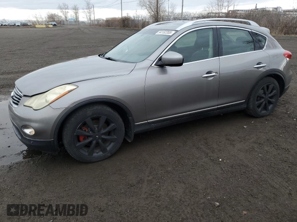 2008 Infiniti EX Journey with VIN JNKAJ09F28M362682, listed as a Copart auction lot 54152355 with 233,835 mi miles and Salvage title. Bid and sale history available at DreamBid. Image 1.