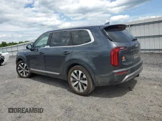 2022 Kia Telluride EX with VIN 5XYP3DHC9NG313013, listed as a Copart auction lot 55946615 with 58,276 mi miles and Salvage title. Bid and sale history available at DreamBid. Image 2.