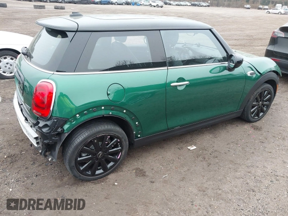 2021 MINI Hardtop Cooper with VIN WMWXR3C09M2N45834, listed as a IAAI auction lot 41892670 with 10,512 mi miles and . Bid and sale history available at DreamBid. Image 4.