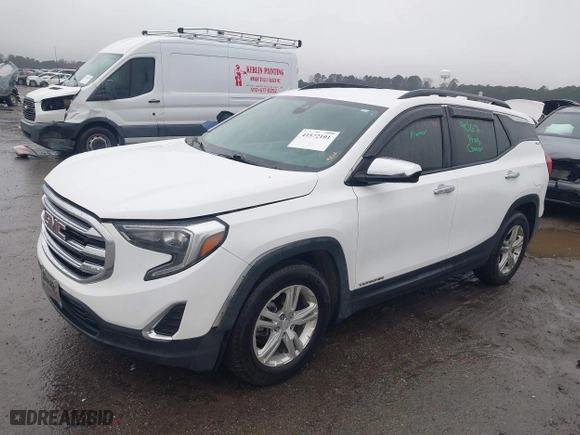 2020 GMC Terrain SLE with VIN 3GKALMEV3LL210420, listed as a IAAI auction lot 41572101 with 59,866 mi miles. Bid and sale history available at carsss.com. Image 18.