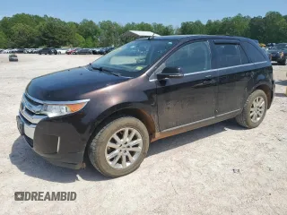 2013 Ford Edge Limited с VIN 2FMDK3KC0DBC64937, выставлен на аукционе Copart как лот 55006755 с пробегом 89 604 миль миль и Списание • Salvage title. История ставок и продаж доступна на DreamBid. Изображение 1.