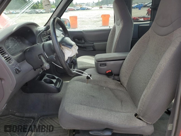 2000 Ford Ranger XL with VIN 1FTZR15V4YPB50851, listed as a Copart auction lot 57812945 with 99,290 mi miles and Salvage title. Bid and sale history available at DreamBid. Image 7.