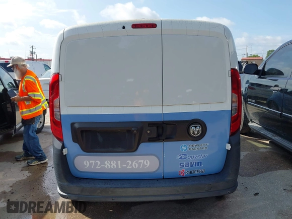 2016 Ram ProMaster City Cargo Tradesman with VIN ZFBERFAT2G6B64550, listed as a IAAI auction lot 42745945 with 191,622 mi miles and . Bid and sale history available at DreamBid. Image 16.