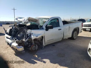 2022 GMC Sierra 1500 with VIN 3GTNHAED0NG642740, listed as a Copart auction lot 88152795 with Not Provided miles and Non Repairable. Bid and sale history available at DreamBid. Image 1.