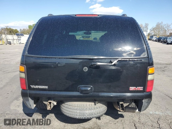 2004 GMC Yukon SLE with VIN 1GKEC13V44R263849, listed as a Copart auction lot 47528325 with 448,294 mi miles and Salvage Title. Bid and sale history available at carsss.com. Image 6.
