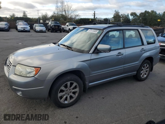 2007 Subaru Forester X w/Premium Pkg with VIN JF1SG65657H729293, listed as a Copart auction lot 47413485 with 242,057 mi miles and Clean Title. Bid and sale history available at carsss.com. Image 1.
