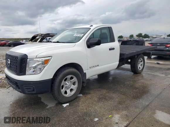2019 Nissan Titan S with VIN 1N6AA1R89KN517753, listed as a Copart auction lot 65487455 with 238,846 mi miles and Clean title. Bid and sale history available at DreamBid. Image 1.
