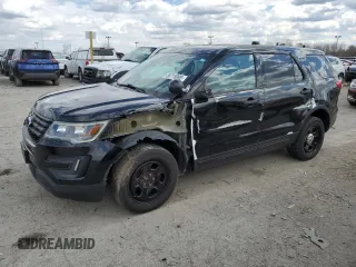 2017 Ford Police Interceptor Utility с VIN 1FM5K8AR4HGC34636, выставлен на аукционе Copart как лот 50715995 с пробегом 68 550 миль миль и Списание • Salvage title. История ставок и продаж доступна на DreamBid. Изображение 1.
