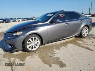2015 Lexus IS 250 with VIN JTHBF1D29F5067716, listed as a Copart auction lot 61184775 with Not provided miles and Salvage title. Bid and sale history available at DreamBid. Image 1.
