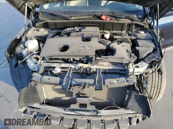 2019 Infiniti QX50 Pure with VIN 3PCAJ5M30KF111736, listed as a Copart auction lot 42020125 with 34,320 mi miles and Clean title. Bid and sale history available at DreamBid. Image 12.