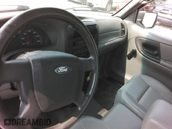 2010 Ford Ranger XL with VIN 1FTKR1AD5APA44784, listed as a Copart auction lot 57780835 with 132,635 mi miles and Salvage title. Bid and sale history available at DreamBid. Image 8.