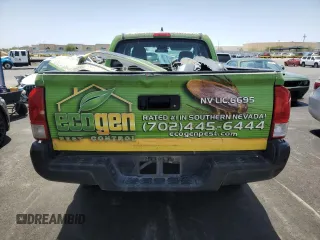 2016 Toyota Tacoma SR with VIN 5TFRX5GN2GX067265, listed as a Copart auction lot 61597345 with 156,709 mi miles and Salvage title. Bid and sale history available at DreamBid. Image 6.
