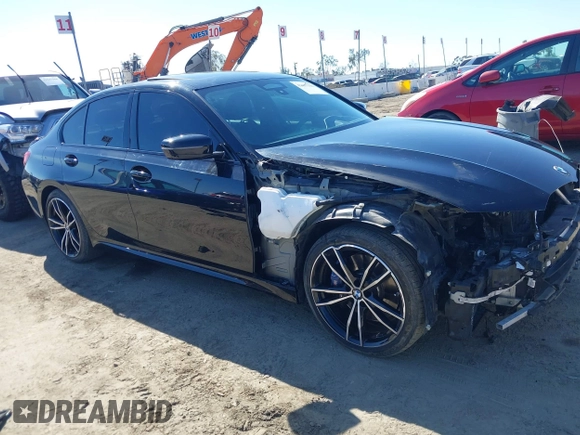 2021 BMW 3 Series M340i xDrive with VIN 3MW5U9J0XM8B49022, listed as a IAAI auction lot 41637152 with 65,452 mi miles. Bid and sale history available at carsss.com. Image 13.