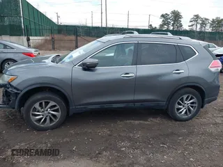 2014 Nissan Rogue SL with VIN 5N1AT2MV3EC860974, listed as a IAAI auction lot 41639668 with 99,360 mi miles. Bid and sale history available at carsss.com. Image 14.