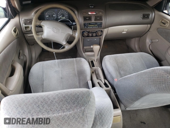 1999 Toyota Corolla VE with VIN 2T1BR12E8XC255511, listed as a Copart auction lot 55388585 with 81,645 mi miles and Salvage title. Bid and sale history available at DreamBid. Image 8.