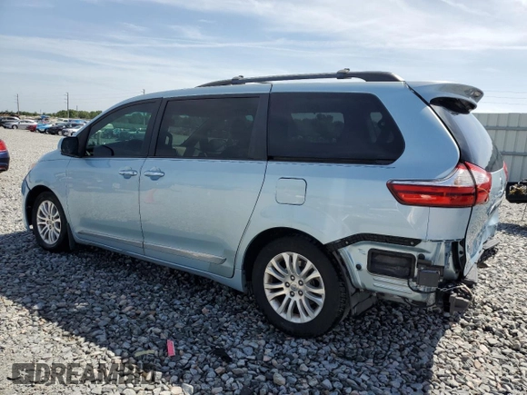 2015 Toyota Sienna XLE with VIN 5TDYK3DC5FS591662, listed as a Copart auction lot 53437195 with 169,247 mi miles and Salvage Title. Bid and sale history available at carsss.com. Image 2.
