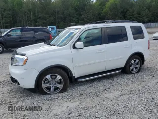 2014 Honda Pilot EX-L with VIN 5FNYF3H74EB021494, listed as a Copart auction lot 55932845 with 169,126 mi miles and Salvage title. Bid and sale history available at DreamBid. Image 1.