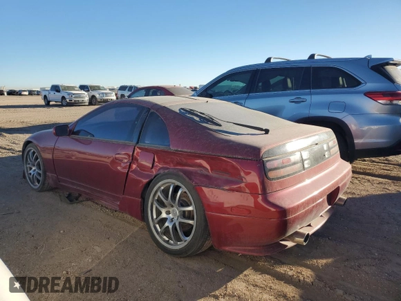1990 Nissan 300ZX z VIN JN1RZ24A7LX006503, wystawiony jako Copart lot #77695394 z przebiegiem 155 546 mil mil oraz Szkody całkowita. Historia ofert i sprzedaży dostępna na DreamBid. Obrazek 2.