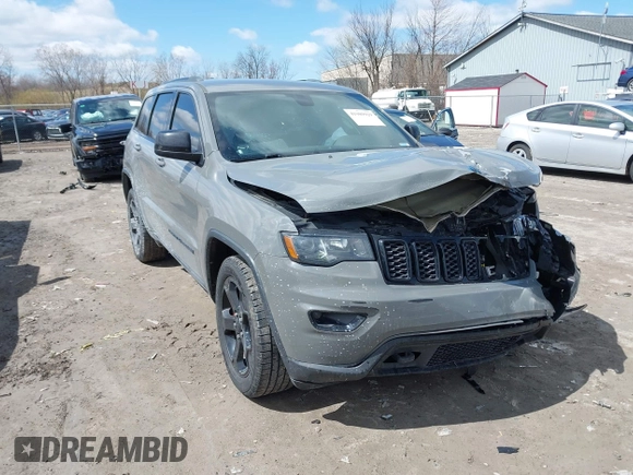 2019 Jeep Grand Cherokee Upland with VIN 1C4RJFAG5KC608293, listed as a IAAI auction lot 41989929 with 129,229 mi miles. Bid and sale history available at carsss.com. Image 1.