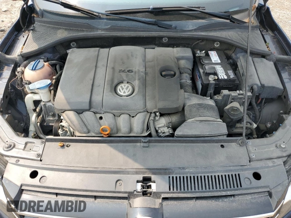 2013 Volkswagen Passat S with VIN 1VWAP7A31DC078273, listed as a Copart auction lot 55610515 with Not provided miles and Salvage title. Bid and sale history available at DreamBid. Image 11.