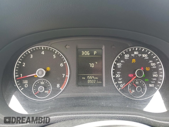 2013 Volkswagen Passat S with VIN 1VWAP7A34DC024241, listed as a Copart auction lot 49854295 with 89,221 mi miles and Salvage title. Bid and sale history available at DreamBid. Image 9.