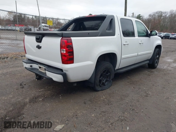 2007 Chevrolet Avalanche 3LT with VIN 3GNFK12337G136637, listed as a IAAI auction lot 41089209 with 180,552 mi miles and . Bid and sale history available at DreamBid. Image 4.