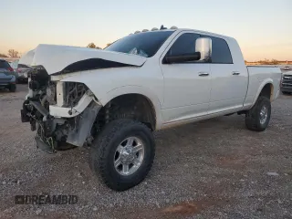 2013 Ram 2500 Laramie with VIN 3C6UR5NL0DG608021, listed as a Copart auction lot 78589874 with Not Provided miles and Salvage Title. Bid and sale history available at carsss.com. Image 1.